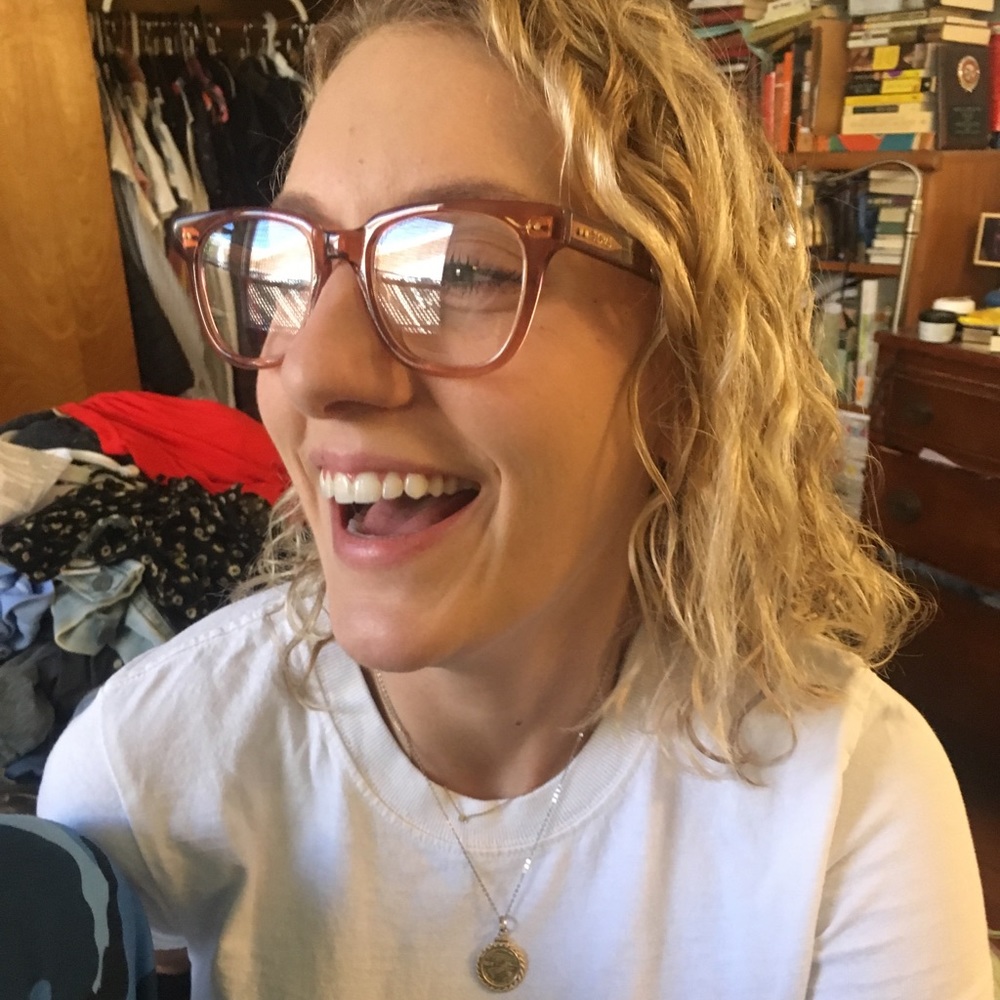 Toms clear lens trendy glasses